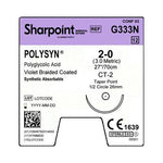 Surgical Specialties Violet Braided Polyglycolic Acid Suture - SUSG333N