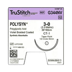 Surgical Specialties Violet Braided Absorbable Suture G344NV - 12.0 Each - MDL-SUSG344NV
