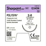 Surgical Specialties Violet Braided Absorbable Suture G345N - 12.0 Each - MDL-SUSG345N