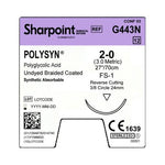 Surgical Specialties PolySyn Undyed Braided Sutures G443N - 12.0 Each - MDL-SUSG443N