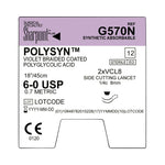 SURGICAL SPECIALTIES Absorbable Side-Cut PolySyn Braided Suture G570N 12 Each-MDL-SUSG570N