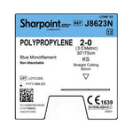 Surgical Specialties Polypropylene Monofilament Sutures J8623N - 12.0 Each - MDL-SUSJ8623N