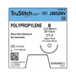 SURGICAL SPECIALTIES Blue Monofilament Polypropylene Sutures J9852NV 12 Each-MDL-SUSJ9852NV