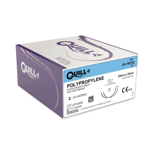 Surgical Specialties Quill Polypropylene Barbed Sutures JA-1007Q 12.0 Each-MDL-SUSJA1007Q