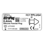 Surgical Specialties UltraPlug Silicone Punctal Plugs PPLUG4 2.0 Each-MDL-SUSPPLUG4