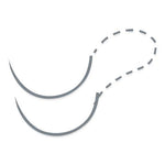 SURGICAL SPECIALTIES PDO Violet Monofilament Sutures R320N 12 Each - MDL-SUSR320N