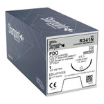 Surgical Specialties Monofilament Pdo Violet Absorbable Suture with 36 mm 1/2 Circle Taper Point CT-1 Needle, 70 cm Long, Size 1 - R341N - 12 Each