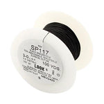 Surgical Specialties Black Braided Silk Suture, Spool, 100 yd., Size 3-0 - SP117 - 1 Each