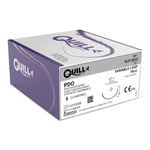 Surgical Specialties Quill Barbed PDO Variable Loop Violet Absorbable Suture with 36 mm 1/2 Circle Taper Point CT-1 Needle, 70 cm Long, Size 0 - VLP-2012 - 12 Each