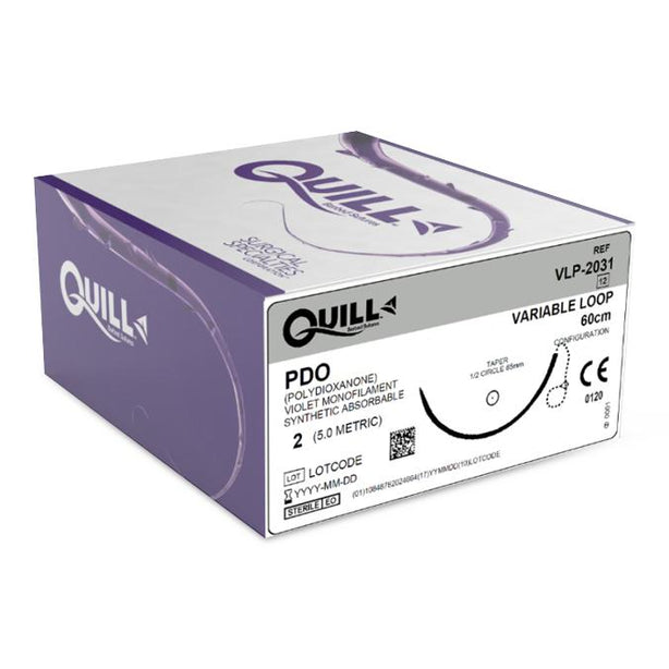 Surgical Specialties Quill PDO Barbed Sutures VLP-2031 12.0 Each-MDL-SUSVLP2031