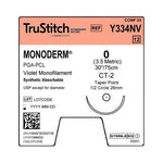 Surgical Specialties Monoderm Taper Point Suture Y334NV - 12.0 Each - MDL-SUSY334NV