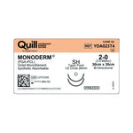 Surgical Specialties Monderm Bi Absorbable Needled Veterinary Sutures YDA023T4 - 12.0 Each