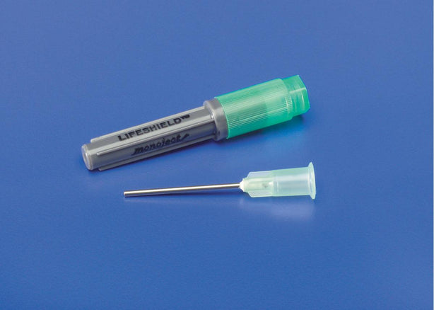 Monoject Safety IV Access Cannula and Syringe Combo - 8881202017 - 100 Each - MDL-SWD202017Z