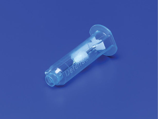 Cardinal Monoject Safety Needle Holder with Slide Lock, Purple, 1-1/2" - 8881225115 - 500 Each