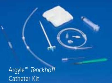 MEDTRONIC USA Argyle Tenckhoff/Curl Cath Peritoneal Catheter Kits 8817278001 5 Each - MDL-SWD278001