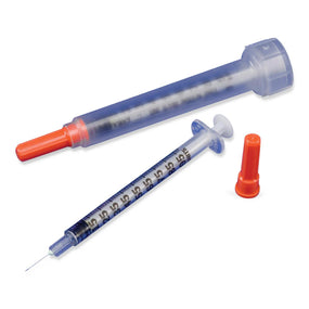 Cardinal Health Rigid Pack Insulin Syringes 8881501384 - 500.0 Each