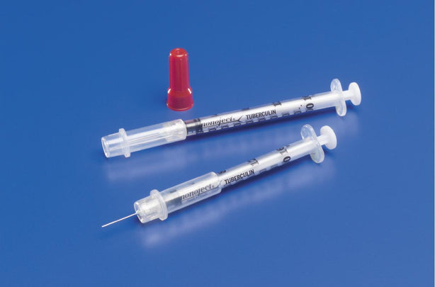 CARDINAL HEALTH Monoject 1 mL Tuberculin Safety Syringes with Needle 8881511201 1 Each - MDL-SWD511201H