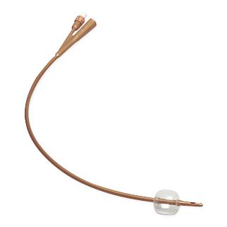 CARDINAL HEALTH Dover Silver-Coated Silicone 2-Way Foley Catheters 605205IC 10 Each-MDL-SWD605205IC