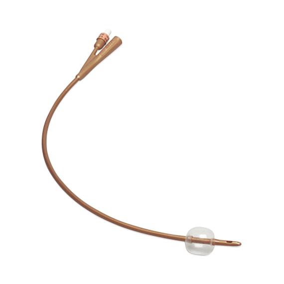 CARDINAL HEALTH Dover Silver-Coated Silicone 2-Way Foley Catheters 605262IC 10 Each-MDL-SWD605262IC