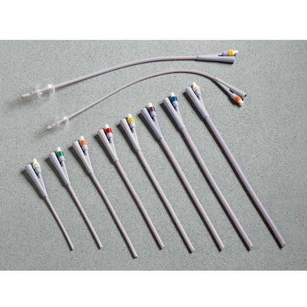 CARDINAL HEALTH Dover Adult Silicone 2-Way Foley Catheters 8887630142 10 Each - MDL-SWD7630142