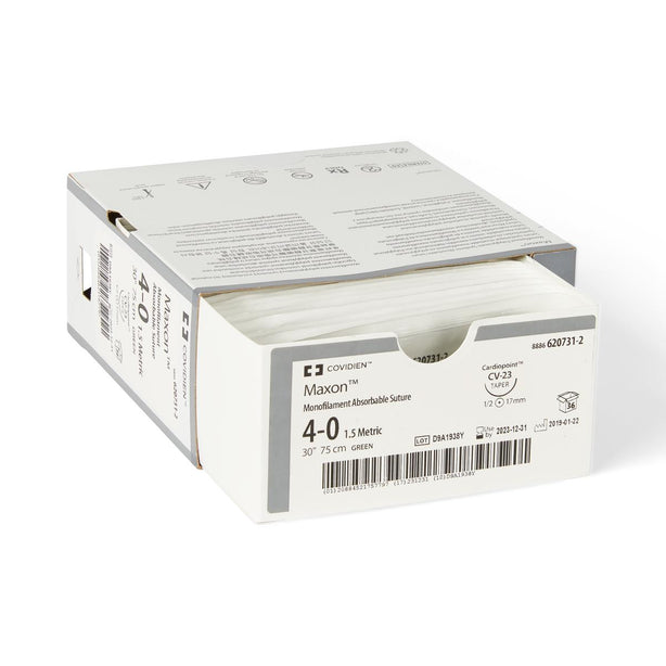 Medtronic Usa Maxon Green Synthetic Absorbable Sutures 8886620731-2 - 36.0 Each