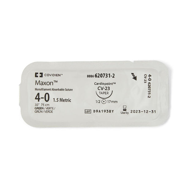 Medtronic Usa Maxon Green Synthetic Absorbable Sutures 8886620731-2 - 36.0 Each