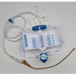 Cardinal Dover Silver Urine Meter P400 Secure Foley Catheter Tray, 18 Fr - P4P18XSD - 10 Each