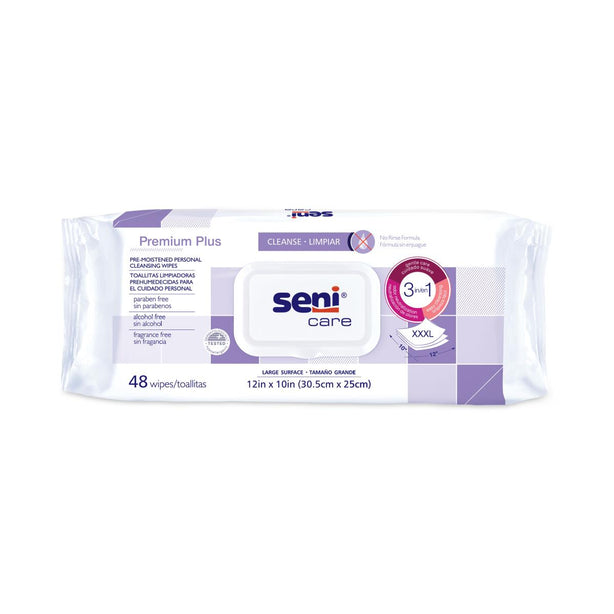 TZMO USA Seni Care Washcloths S-WP48-C11 576 Each-MDL-SWP48C11