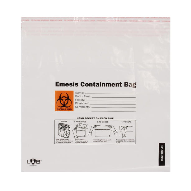 Uniflex Plastic Sickness Bags UFLS1010EM 1000.0 Each-MDL-SWUFLS1010EM