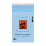 Uniflex Labshield Pull-N-Self-Seal Adhesive Specimen Bags UFLS610BLU 1000.0 Each-MDL-SWUFLS610BLU