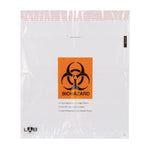 Uniflex Labshield Pull-N-Self-Seal Adhesive Specimen Bags UFLS1517BIO 500.0 Each-MDL-SWULS1517BIO