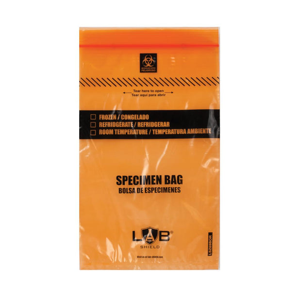 Uniflex Labshield Zipper Removable Biohazard Bag LSZ69BOR 1000.0 Each-MDL-SWULSZ69BOR