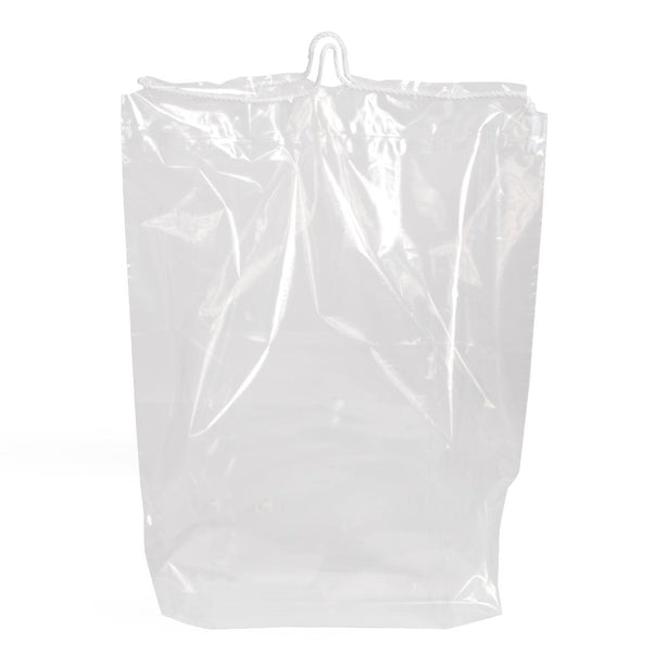 Unprinted Drawstring Patient Belongings Bag - PLD14CLR - 500 Each - MDL-SWUPLD14CLR