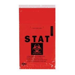 STAT Adhesive-Seal Specimen Bags - UFLS610STATR - 1000 Each - MDL-SWUS610STATR