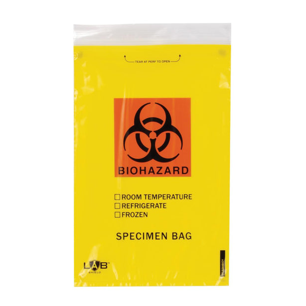 Uniflex Labshield Pull-N-Self-Seal Adhesive Specimen Bags UFLS610BY 1000.0 Each-MDL-SWUUFLS610BY