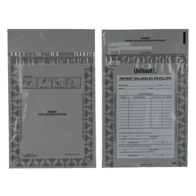 Uniflex Tamper-Evident Patient Valuable Bags UFPVE912 1000.0 Each-MDL-SWUUFPVE912