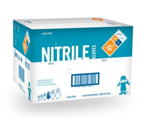 Safety Zone Powder-Free Blue Nitrile Gloves GNPR-MD-1M 1000.0 Each-MDL-SZAGNPRMD1M