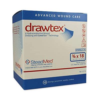URGO MEDICAL NORTH AMERICA Drawtex Hydroconductive Nonadherent Wound Dressing 00321 10 Each - MDL-SZM00321