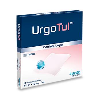 Urgo Medical North America Restore UrgoTul Contact Layer Flex Dressing, 4" x 5" - 506488 - 10 Each
