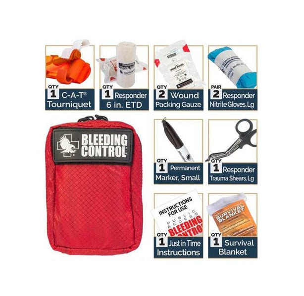 North American Rescue Public Access Bleeding Control Kits 80-0452 1.0 Each-MDL-SZY800452