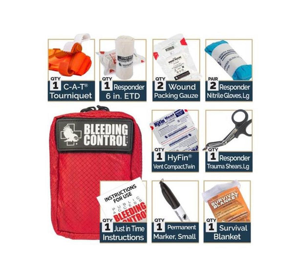 North American Rescue Public Access Bleeding Control Kits 80-0453 1.0 Each-MDL-SZY800453