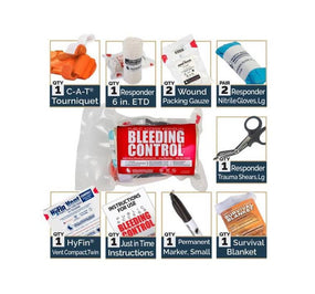 North American Rescue Public Access Bleeding Control Kits 80-0466 1.0 Each-MDL-SZY800466