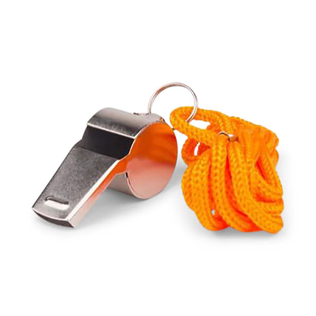 Dixie EMS Metal Whistle with Lanyard - EARC88Q - 1 Each - MDL-SZYEARC88Q