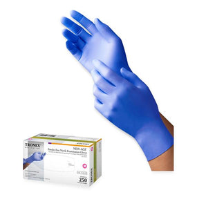 Tronex Company NEW AGE Chemo-Rated Powder-Free Textured Nitrile Exam Gloves - T-X912830