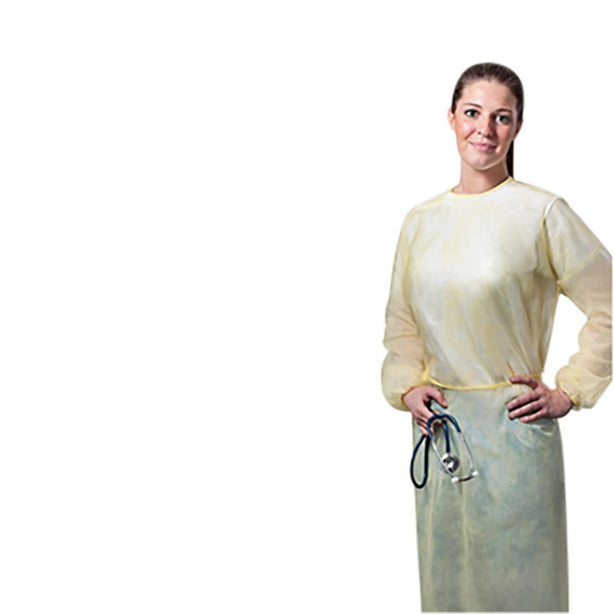 Tronex Company SMS Isolation Gowns with Elastic Cuffs - T-XSMS10035Y
