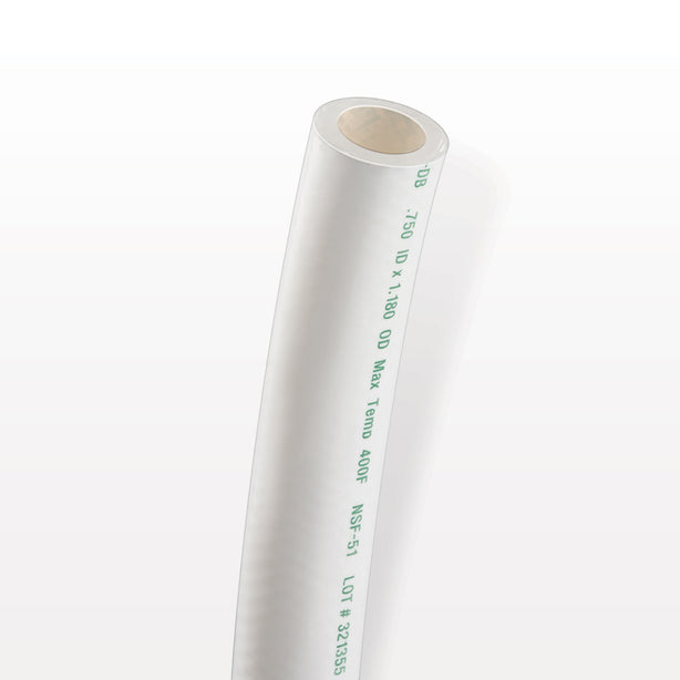 AdvantaSil™ APSH Double Braid-Reinforced Silicone Tubing - 70A Durometer; 1/2 inch ID x 0.89 inch OD (0.5 inch x 0.89 inch, 12.7 mm x 22.6 mm) x 50 ft coil (15.24 m) - T2138