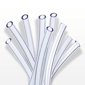 DEHP-Free PVC Tubing - 70A Durometer; 1/16 inch ID x 1/8 inch OD (0.063 inch  x 0.125 inch, 1.59 mm x 3.18 mm) x 100 ft coil (30.5 m) - T4129
