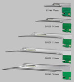 Sarnova Tri-Anim 301-B3130EA Miller Laryngoscope Blade, Green, Size 3 - MDL-TAH301B3130EA - 20 Each