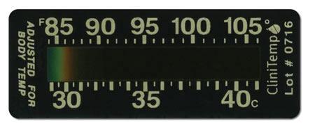 Hallcrest, Inc. Hallcrest Thermometer 336-L314 - 100.0 Each - MDL-TAH336L314