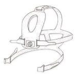 Royal Philips Philips Respironics AF541 Cap Strap Headgear 989805654241 10.0 Each-MDL-TAH731120948